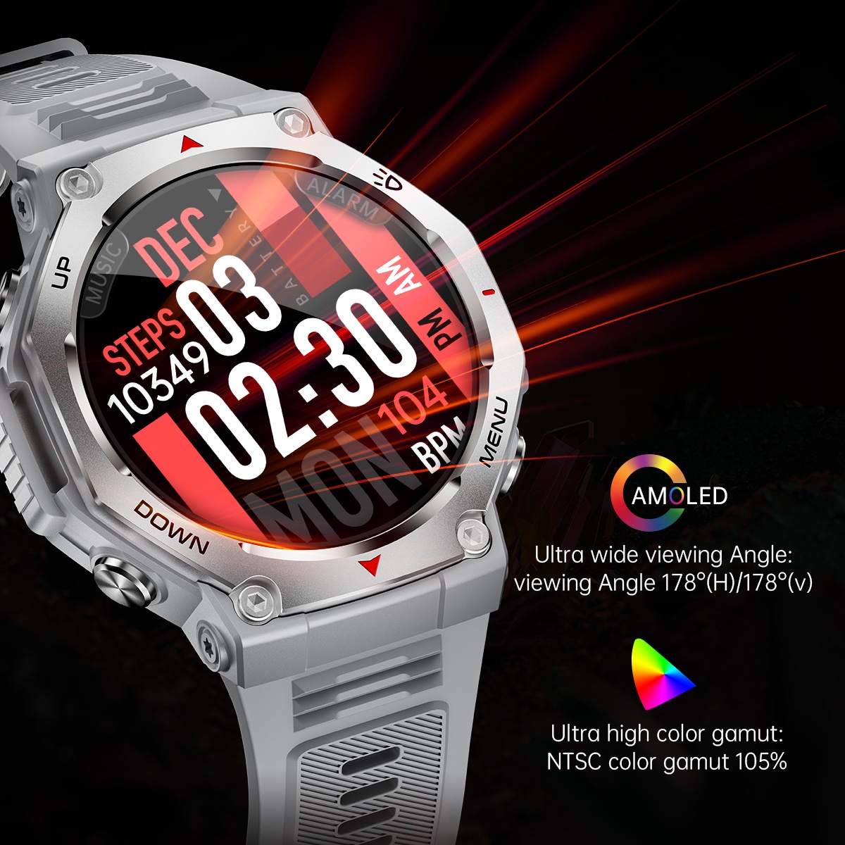 2025 جديد لشاومي العسكرية الصف - مراجعة Watch Vs Smartwatch وسعره