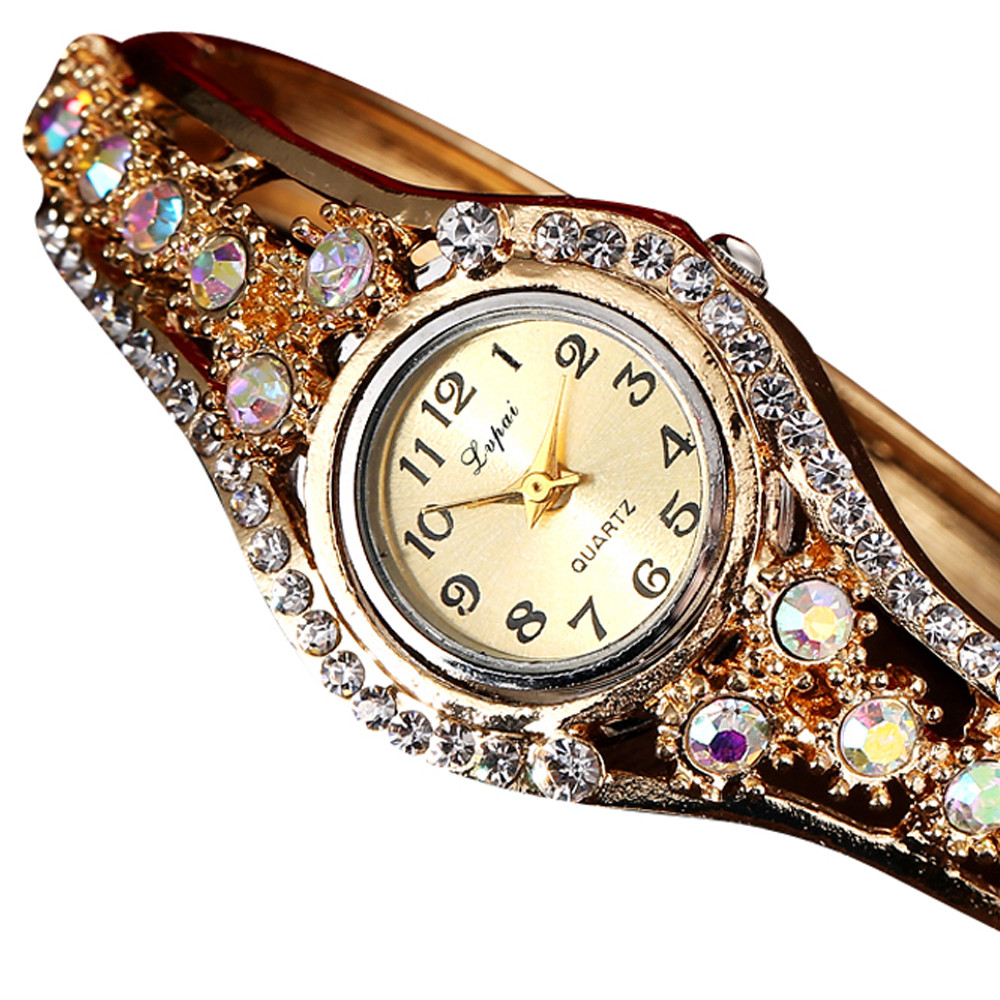 ساعات نسائية فاخرة بإطار ماسي  - مراجعة Watch Bezel Insert وسعره