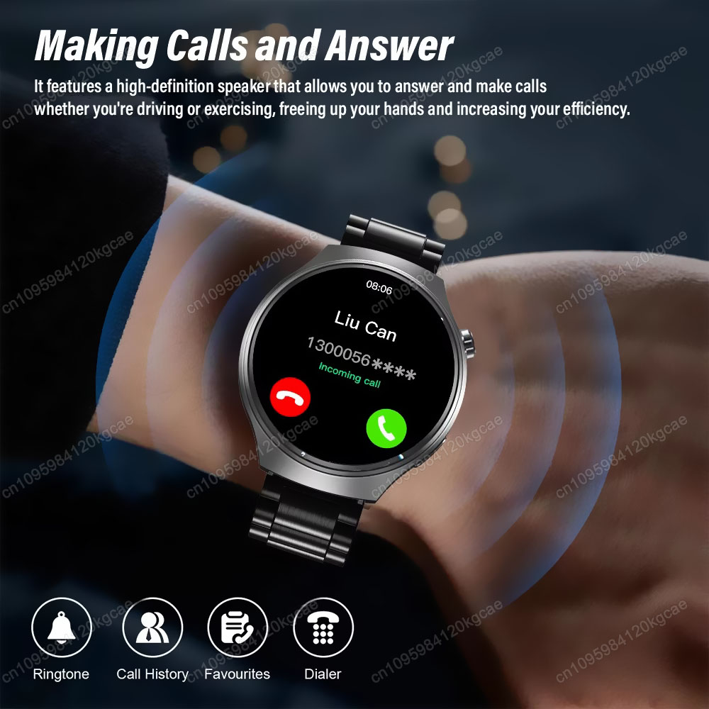 ساعة ذكية جديدة للرجال 2026 بش - مراجعة Smartwatch Ring Watches وسعره