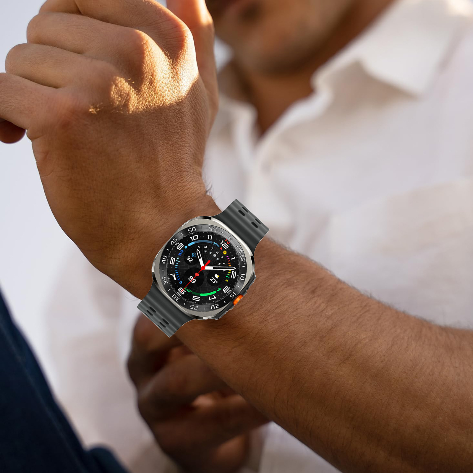 Metal Bezel For Samsung Galaxy - مراجعة Watch Bezel Insert وسعره