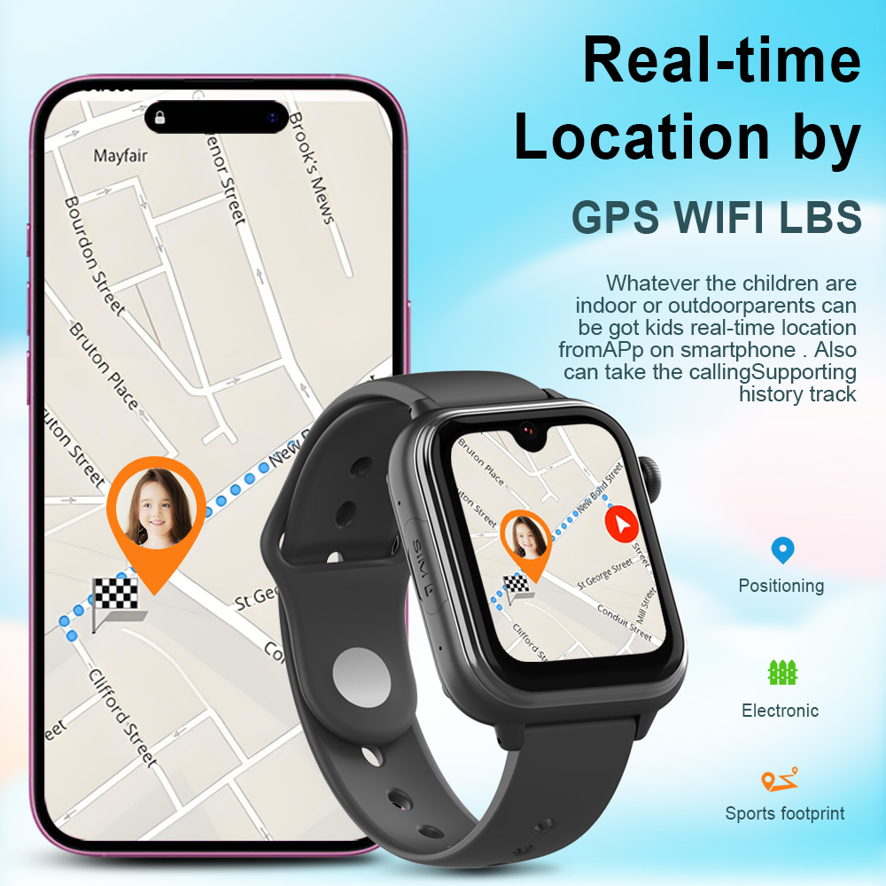 ساعة ذكية Wonlex KT37 GPS للأط - مراجعة Heart Rate Gps Watch وسعره