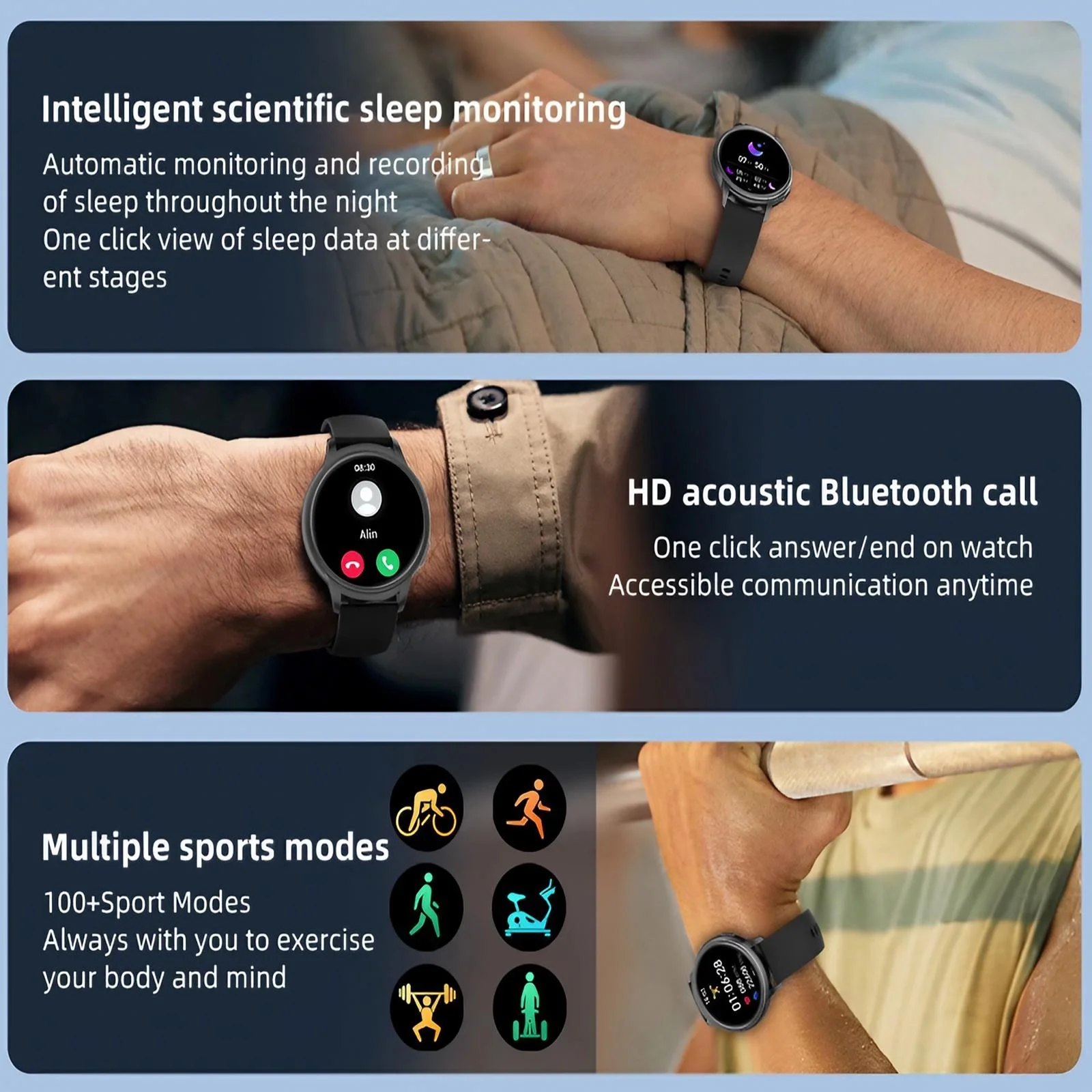 ساعة ذكية للنساء مقاومة للماء  - مراجعة Smartwatch Digital Watches For Women وسعره
