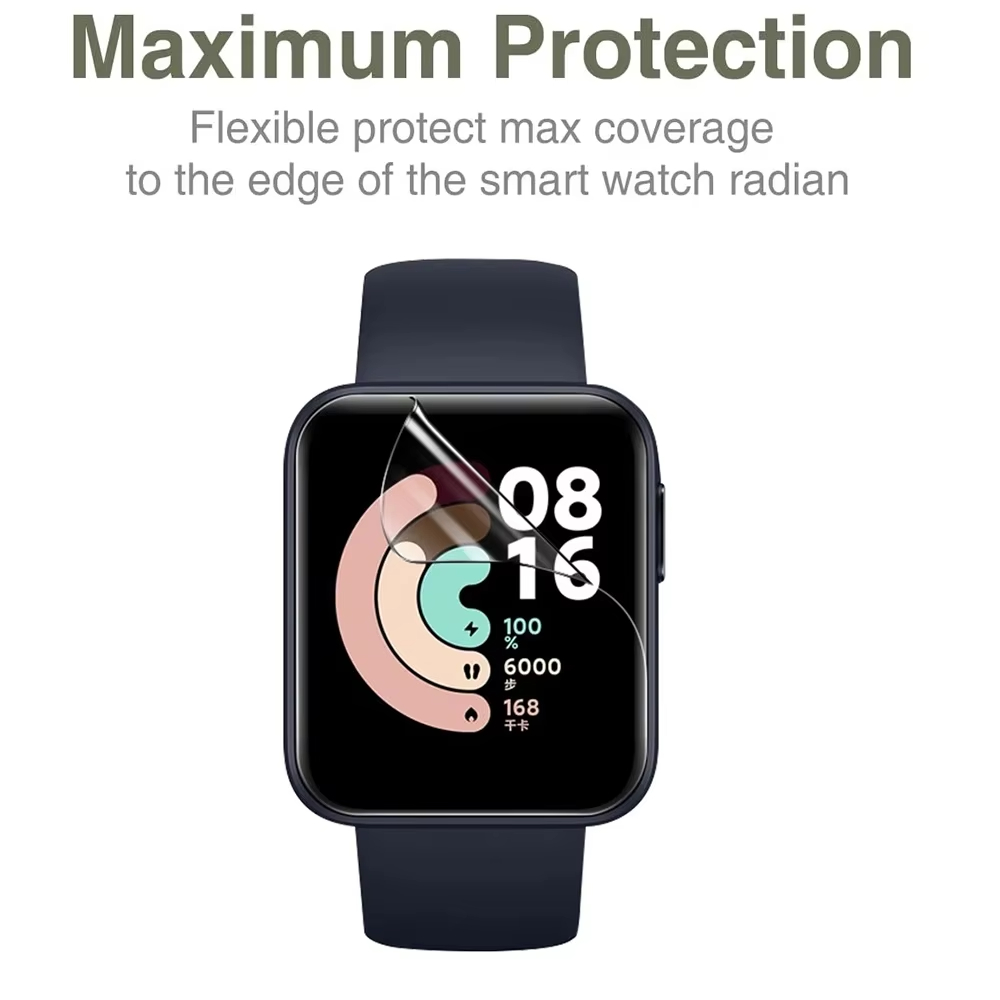غشاء هيدروجيل لساعة شاومي ريدم - مراجعة Smartwatch Redmi Watches وسعره