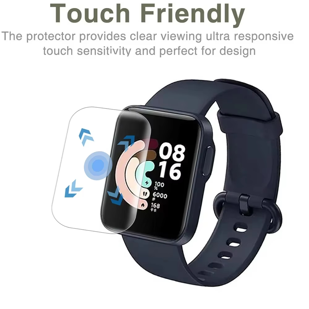غشاء هيدروجيل لساعة شاومي ريدم - مراجعة Smartwatch Redmi Watches وسعره