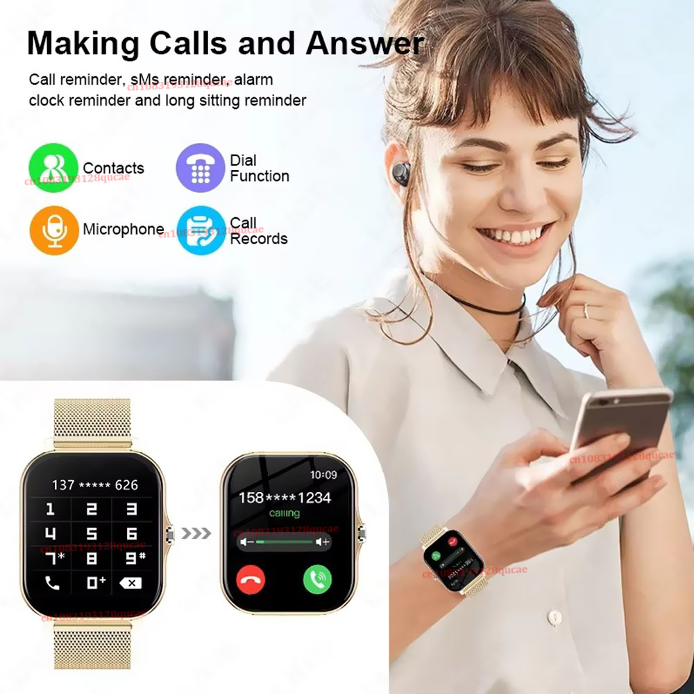 ساعة ذكية جديدة 2026 للرجال وا - مراجعة Smartwatch Digital Watches For Women وسعره