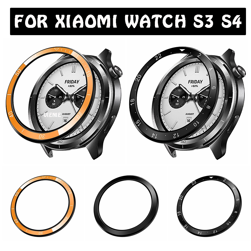 لساعة Xiaomi S4 S3 غطاء حلقي م - مراجعة Smartwatch Ring Watches وسعره